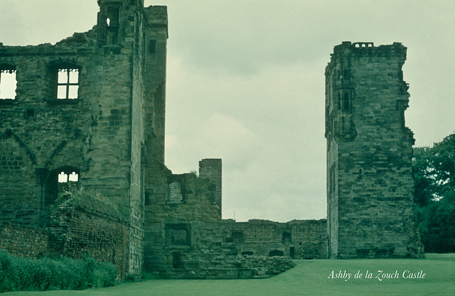Ashby de la Zouch Castle (Scan from around 1970)