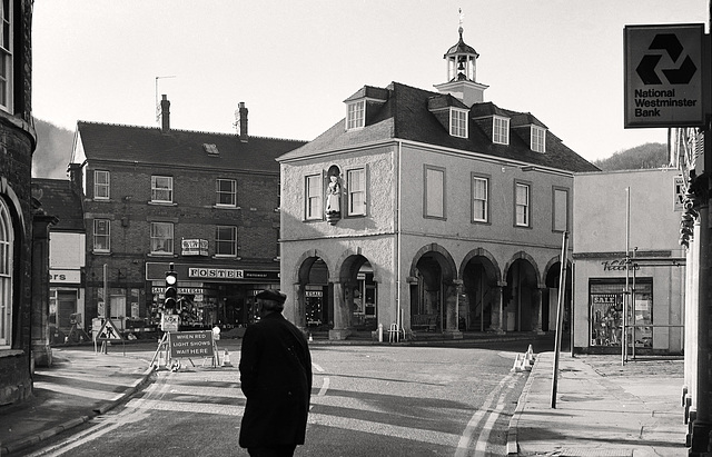 Dursley town centre. c.1978