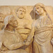 Detail of a Grave Relief Found in Goudi in the National Archaeological Museum in Athens, May 2014