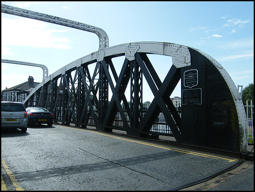 Northwich swing bridge