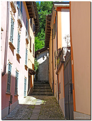 Street lamp in the old street