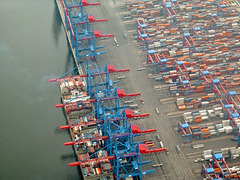 Containerterminal Altenwerder am 03.07