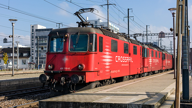 161027 Pratteln 3x Re436 Crossrail