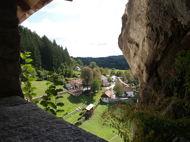 Predjama, View from Castle