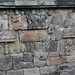 Indonesia, Java, Relief Stone Carving in the Temple of Borobudur