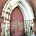 Unused entrance, St. Wilfrid's church.