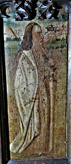 sherford church, devon, c16 screen dado  (2)