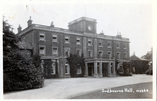 Sudbourne Hall, Suffolk (Demolished 1953)