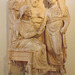 Grave Relief Found in Goudi in the National Archaeological Museum in Athens, May 2014