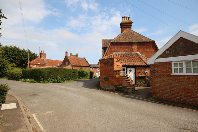 Castle Lane and Pump Street, Orford, Suffolk