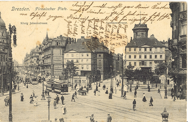 Dresden 1910, Pirnaischer Platz