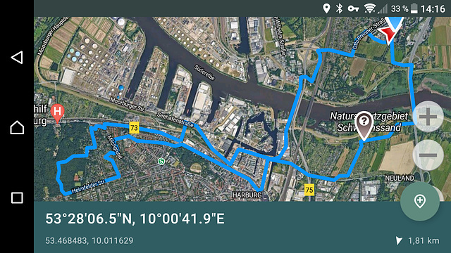 Radtour 20 km