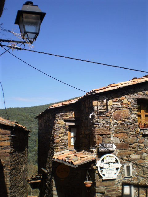 Old schist village.