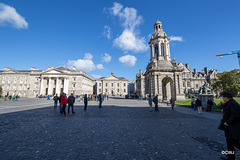 The quadrangle at Trinity College Dublin