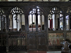 sherford church, devon, c16 screen   (1)