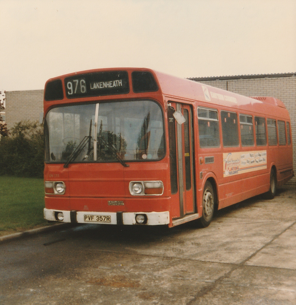 Eastern Counties PVF 357R - 2 Oct 1983