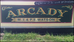 Arcady narrowboat