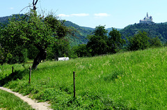 Fernblick auf die Marksburg