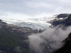 The Glacier above Fjærlandstunnelen