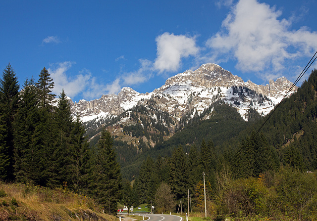 Fahrt durch's Tannheimer Tal