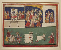 Krishna Demands a Toll from Dana-lila in the Virginia Museum of Fine Arts, June 2018