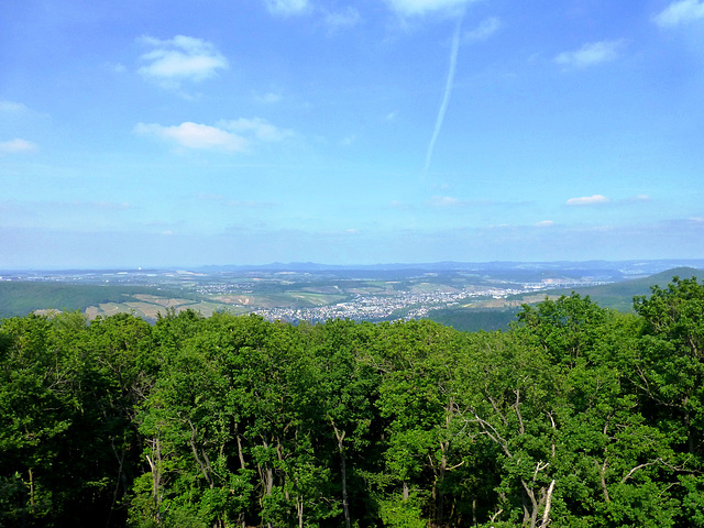 Blick vom Steinthalskopf