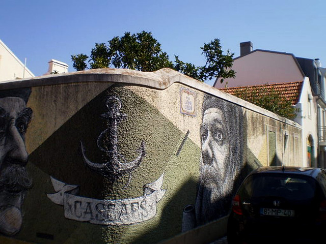 Cascais fisherman, by Draw.