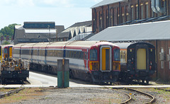 Former Gatwick Express Class 442 at Eastleigh - 5 June 2020