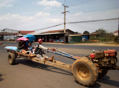 Un dragster " maison "  selon Julien