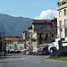 Blick zur Piazza Grande, und den Monte Bré Sopra Locarno