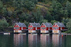Four fishing cottages near Flåm