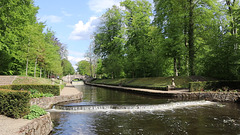 Ludwigslust,  der Große Kanal im Schlosspark