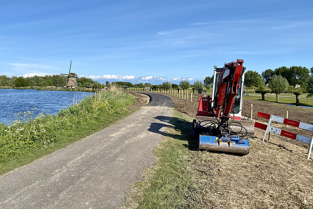 New path at the Broekdijkmolen