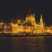 Budapest- Hungarian Parliament Building by Night