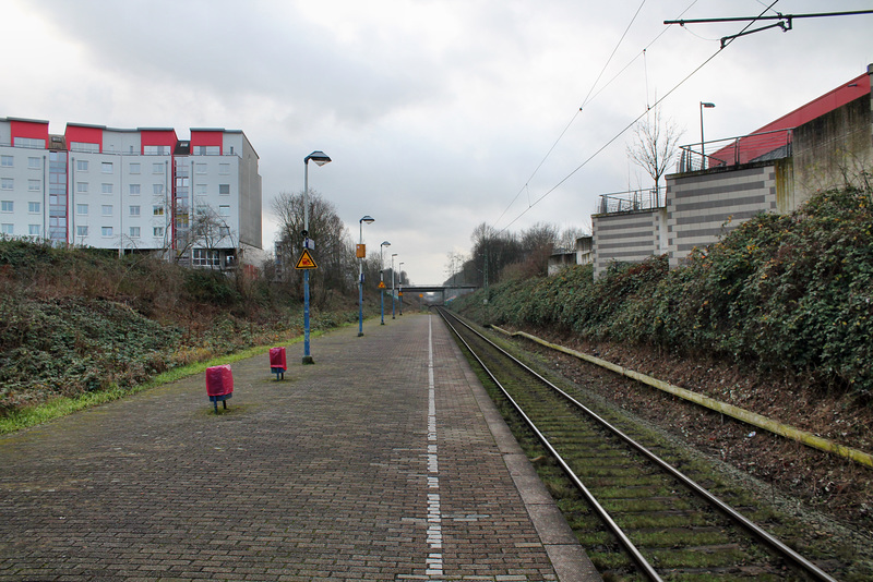 S-Bahn-Haltepunkt Marl Mitte / 24.12.2016