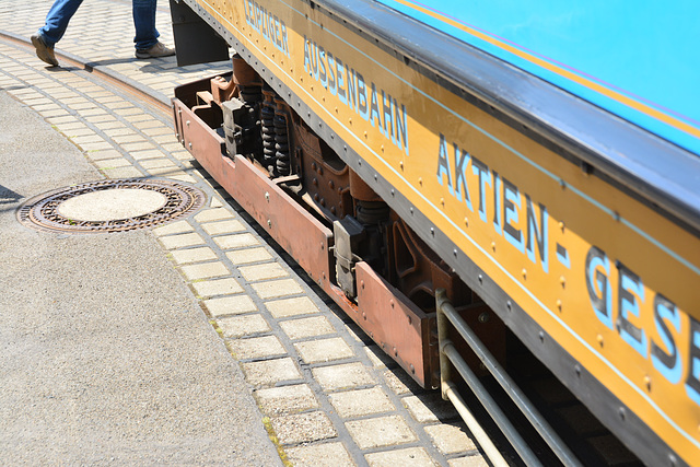 Leipzig 2015 – Straßenbahnmuseum – Undercarriage