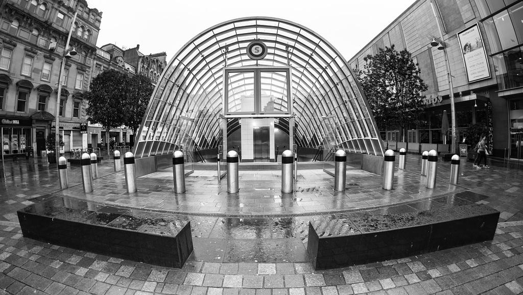 Entrance to St Enoch Subway Station, Glasgow