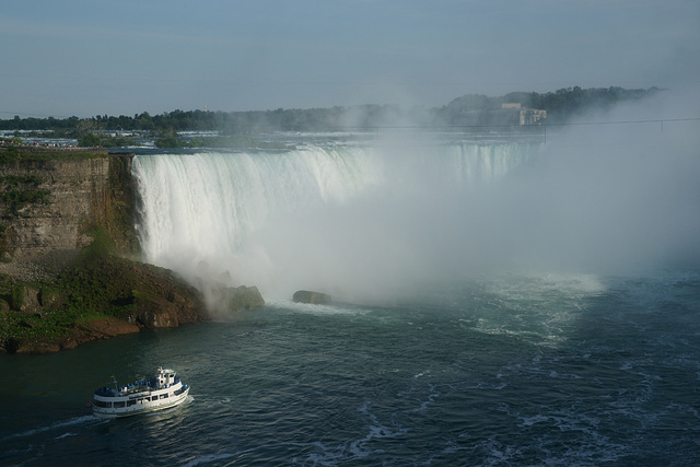 Maid Of The Mist Below Horseshoe Falls