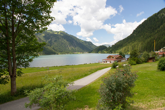 Haldensee,  Blick von Haller