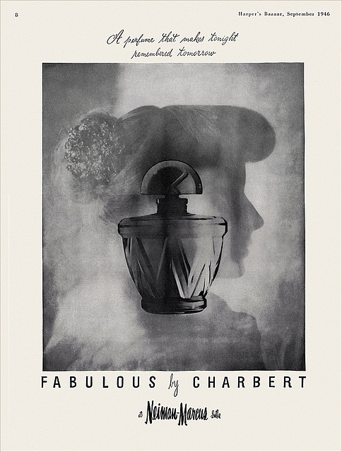 Charbert Perfume Ad, 1946