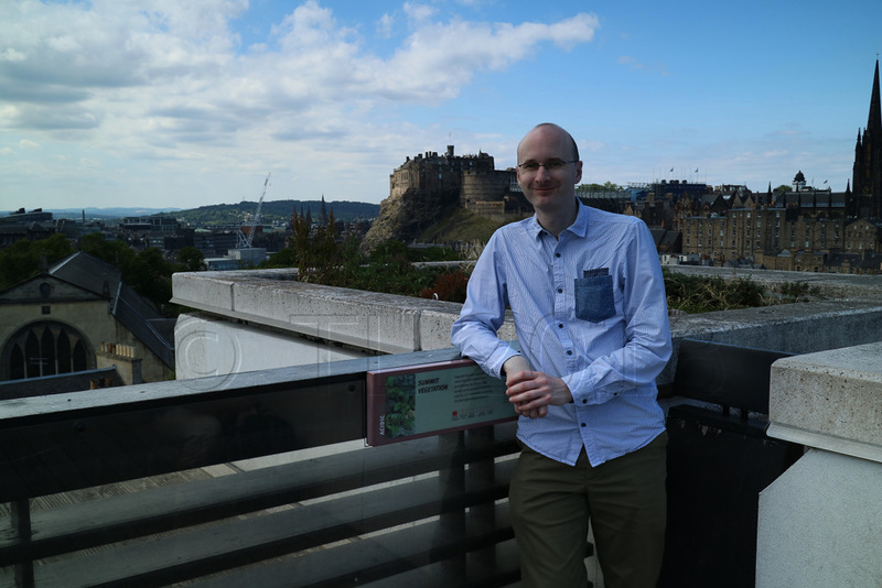 Edinburgh Castle from National Museums Scotland