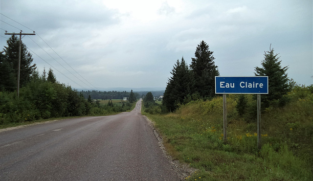 Entrée en eau claire