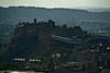 Edinburgh Castle from top of Salisbury Crags