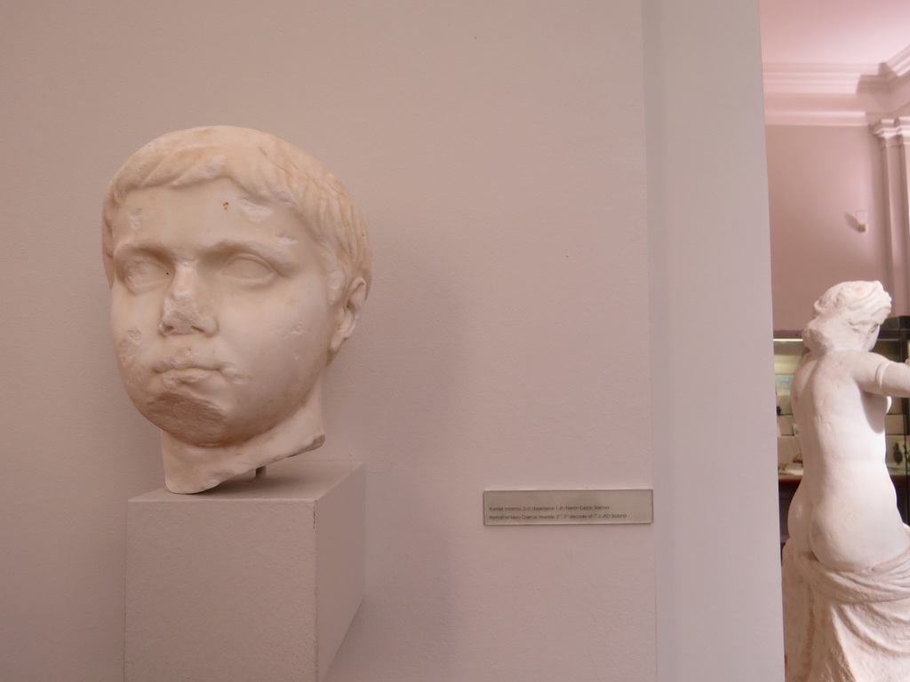 Musée archéologique de Split : Portrait de Néron César.