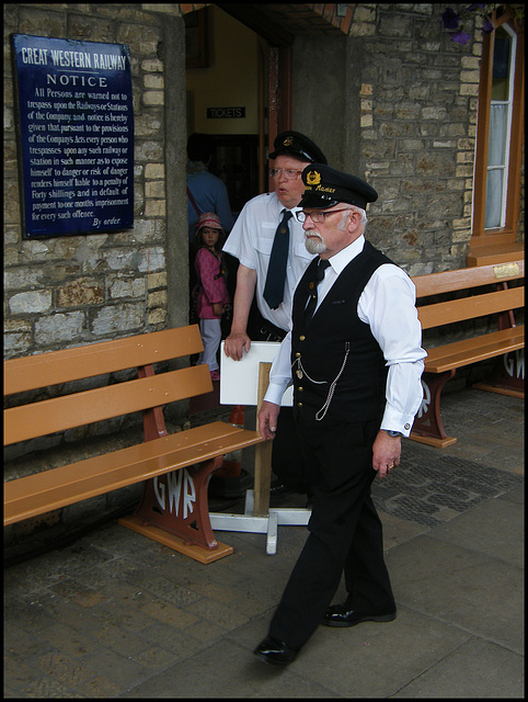 station master at Buckfastleigh