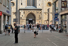 Wien - In der Jasomirgottstraße - Blick zur Heiligen Pforte