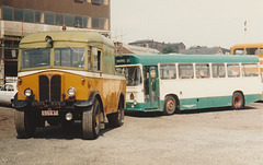 WYPTE tow truck and bus in Rochdale – Aug 1974