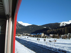 below Davos at Christmas