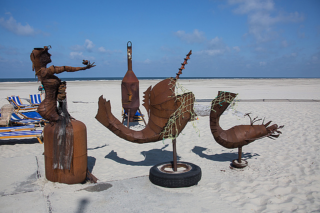 20140912 5252VRAw [NL] Skulptur, Terschelling