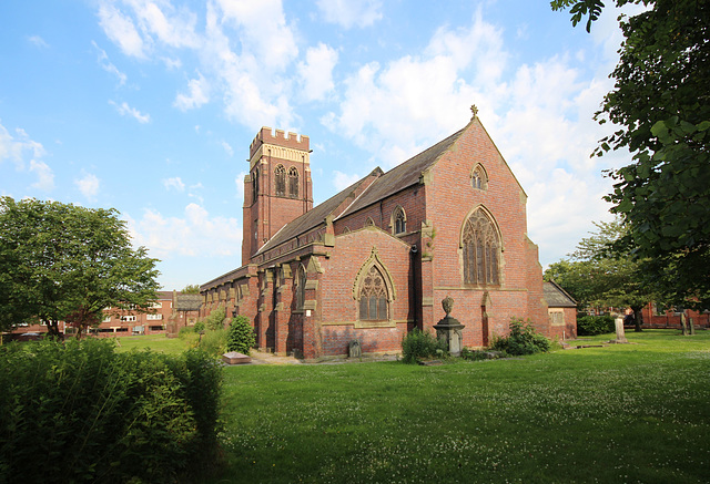 Christ Church, Albert Square, Fenton, Stoke on Trent, Staffordshire